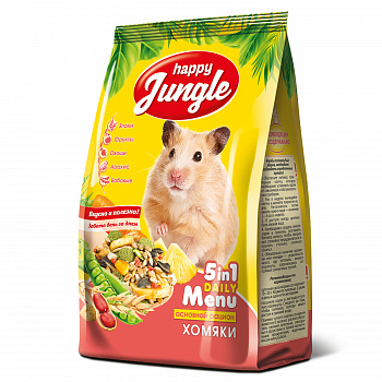 Happy Jungle J117 Корм для хомяков 400г